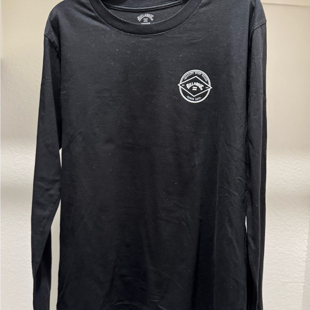 Billabong Men's Large Black Long Sleeve Tee